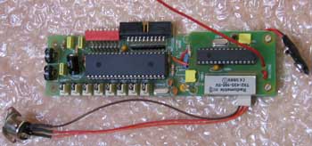 Module émetteur sans boîtier, avec câble Midi de secours.