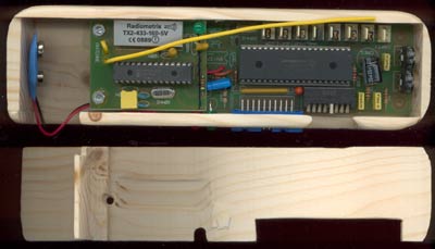 Module 8 analogiques wireless, pour capteurs embarqués sur danseur.